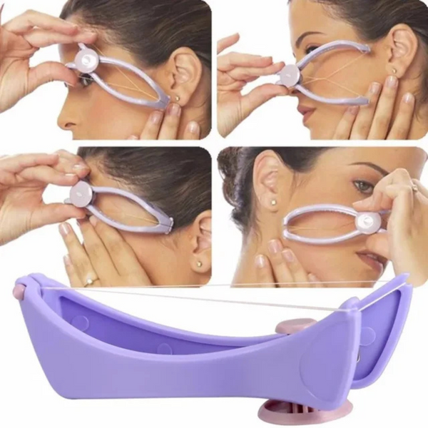 Portable Mini Women Facial Hair Removal Threading Epilator